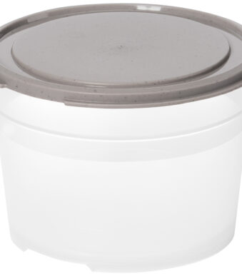 smartstore vershouddoos, rond, 0,6 L, grijs / transparant