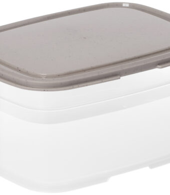 smartstore vershouddoos, 1,0 liter, grijs / transparant