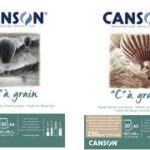 Canson gekleurd tekenblok, gemêleerd okergeel