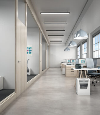 LEITZ papierversnipperaar IQ Office, snippergrootte 2 x 15 mm