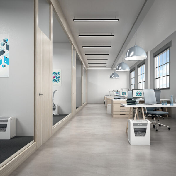 LEITZ papierversnipperaar IQ Office, snippergrootte 2 x 15 mm