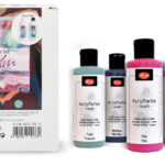 ViVA DECOR acrylverfset 'Berry Love', 6-delig