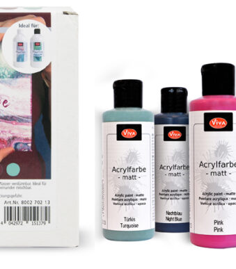 ViVA DECOR acrylverfset 'Berry Love', 6-delig