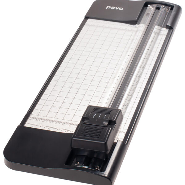 Pauwenveer rolsnijmachine multicutter, A4-formaat, zwart