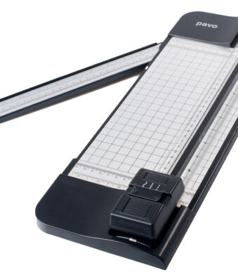 Pauwenveer rolsnijmachine multicutter, A4-formaat, zwart