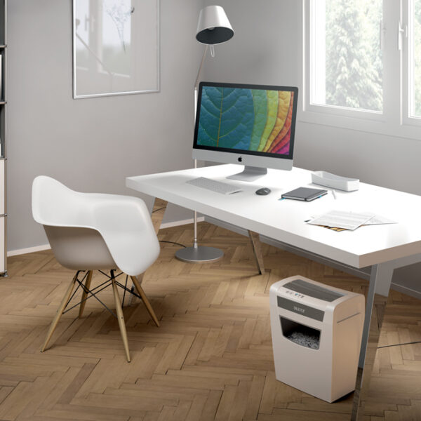 LEITZ papierversnipperaar IQ Home Office, snippergrootte 4 x 28 mm