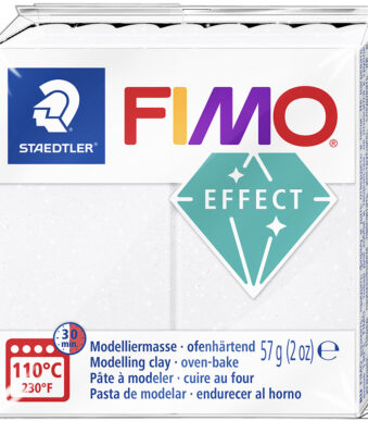 Fimo effect kleipoeder, melkwegwit, 57 g
