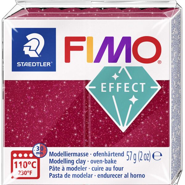 Kleieffecten 'Melkwegkleur' rood, 57 g