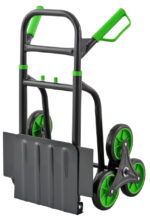pavo stalen trappen-steekwagen, inklapbaar, 2 drie-armige wielsterren