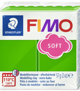 FIMO SOFT boetseerklei, ovenhardend, tropischgroen, 57 g