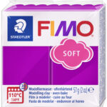 FIMO SOFT boetseerklei, ovenhardend, purper, 57 g