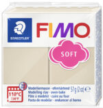 FIMO SOFT boetseerklei, ovenhardend, caramel, 57 g