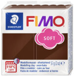 FIMO SOFT boetseerklei, ovenhardend, caramel, 57 g
