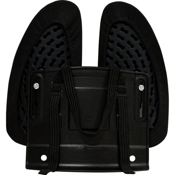 Fellowes rugsteun Back Angel, zwart