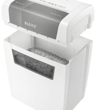 LEITZ papierversnipperaar / papiervernietiger IQ Home, snippers 4 x 28 mm, wit