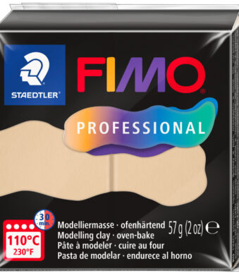 FIMO PROFESSIONAL boetseerklei, ovenhardend, champagne