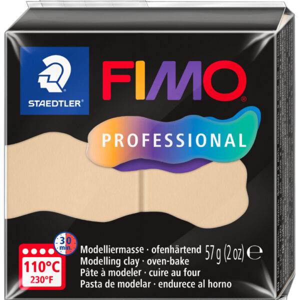 FIMO PROFESSIONAL boetseerklei, ovenhardend, 57 g, wit
