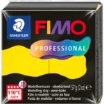 FIMO PROFESSIONAL boetseerklei, ovenhardend, 57 g, geel