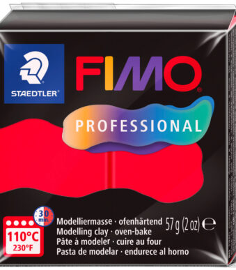 FIMO PROFESSIONAL boetseerklei, ovenhardend, 57 g, oudroze