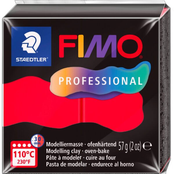 FIMO PROFESSIONAL boetseerklei, ovenhardend, 57 g, oudroze