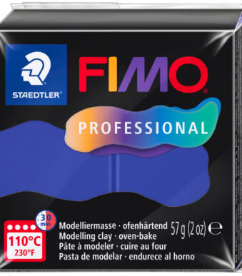 FIMO PROFESSIONAL boetseerklei, ovenhardend, koningsblauw