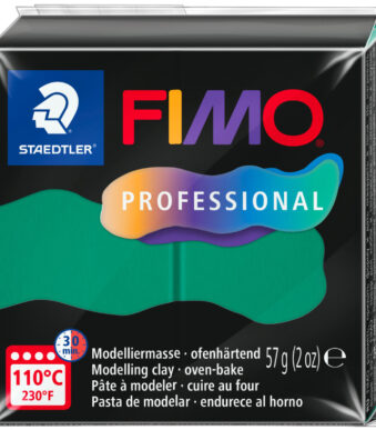 FIMO PROFESSIONAL boetseerklei, ovenhardend, 57 g, groen