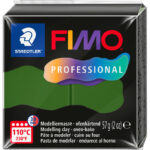 FIMO PROFESSIONAL boetseerklei, ovenhardend, bladgroen