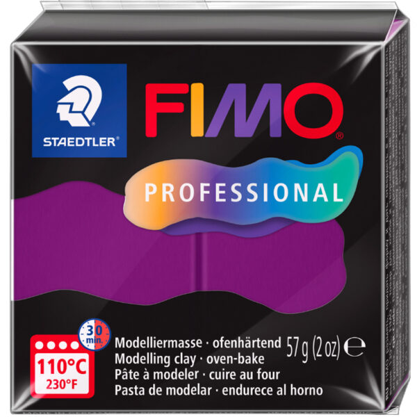 FIMO PROFESSIONAL boetseerklei, ovenhardend, 57 g, lila