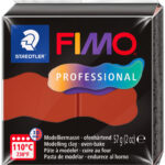 FIMO PROFESSIONAL boetseerklei, ovenhardend, terracotta