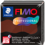 FIMO PROFESSIONAL boetseerklei, ovenhardend, 57 g, choco