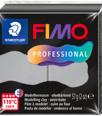 FIMO PROFESSIONAL boetseerklei, ovenhardend, dolfijngrijs