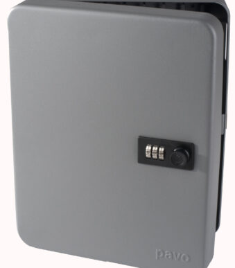 Pauwensleutelbakje voor 36 sleutels, donkergrijs