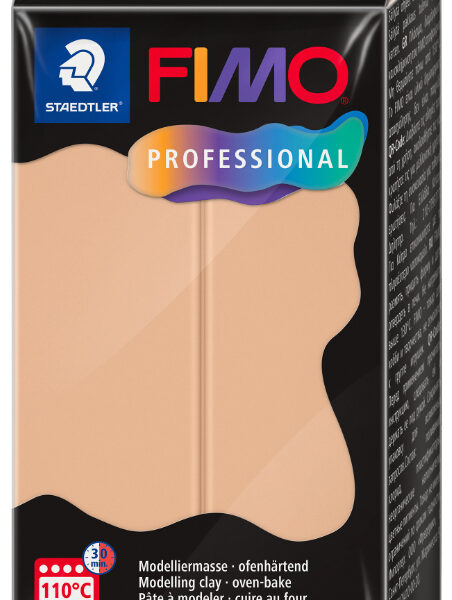 FIMO PROFESSIONAL boetseerklei, ovenhardend, 226 g, zand