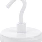 Haak-magneten, wit, diameter 36 mm, set van 2