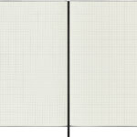 Moleskine notitieboek, XL, geruit, harde kaft, zwart