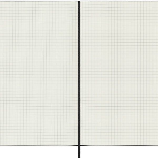 Moleskine notitieboek, XL, geruit, harde kaft, zwart