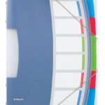 Esselte sorteermap VIVIDA, A4, PP, 6 vakken, meerkleurig