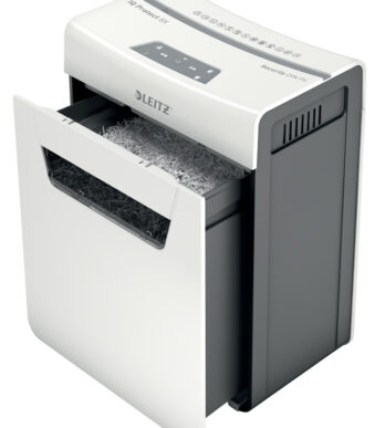 LEITZ papiervernietiger / papierversnipperaar IQ Protect Premium 8X, wit, snippers 4 x 40 mm
