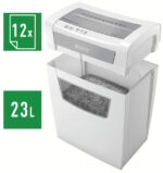 LEITZ papiervernietiger / papierversnipperaar IQ Office S, snippers 4 x 28 mm
