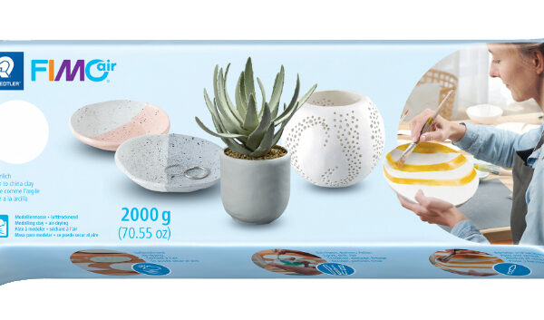 FIMO air boetseerklei, luchthardend, wit, 2.000 g