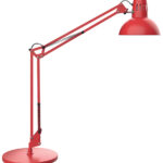 MAUL LED-bureaulamp MAULstudy, met voet, rood
