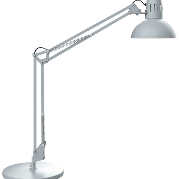 MAUL LED-bureaulamp MAULstudy, met voet, zilver