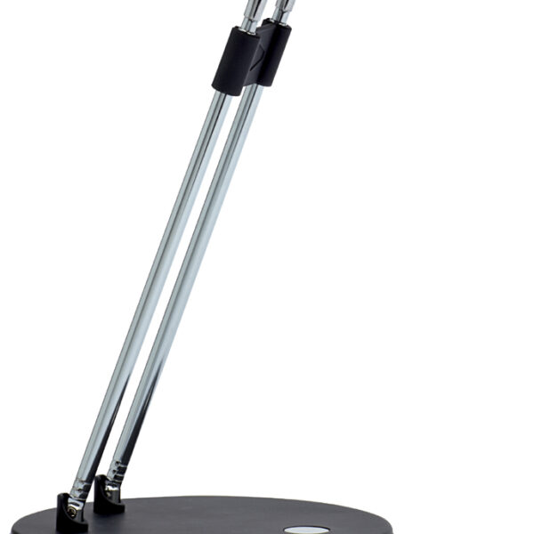 MAUL LED-bureaulamp MAULpuck, sokkel, zwart