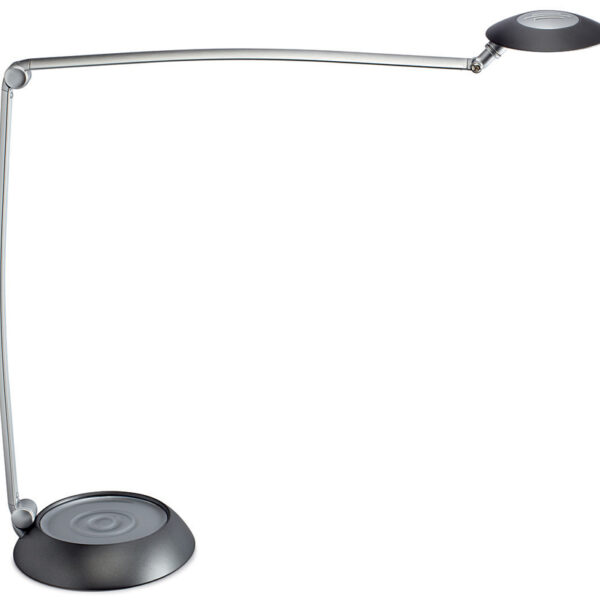 MAUL LED-bureaulamp MAULspace, dimbaar, zilver/zwart