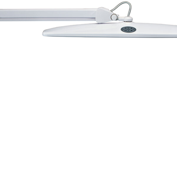 MAUL LED-werklamp MAULwork, klemvoet, dimbaar, wit