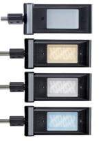 MAUL LED-design-lamp MAULprimus, dimbaar, zilver/zwart