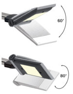MAUL LED-design-lamp MAULprimus, dimbaar, zilver/zwart