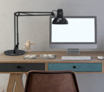 MAUL bureaulamp MAULstudy, met voet, zwart
