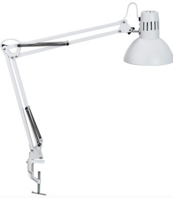MAUL bureaulamp MAULstudy, met klemvoet, wit