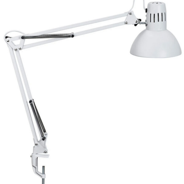 MAUL bureaulamp MAULstudy, met klemvoet, wit